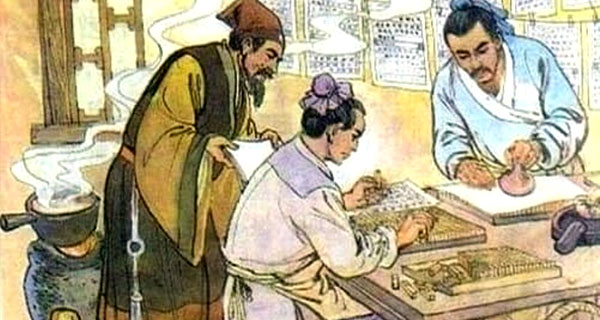 первая печать в Китае